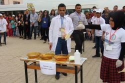 Kızıltepe Bozhöyük okulu 2.TUBİTAK Bilim Fuarı açıldı