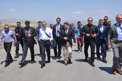 Şırnak valisi incelemede bulundu