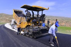 Batman kantar Köprüsü bağlantı yolu 1’nci kat asfaltı tamamlandı‏