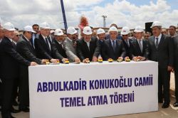 Gaziantep Şahinbey Sanayi Sitesi’ne yaptırılacak Caminin temeli atıldı