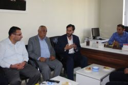 Bağımsız aday Kılınç Eğitim Bir Sen’i ziyaret etti