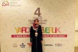 Batman İHL öğrencisi ödülünü aldı