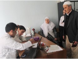 Depremzedelere Sağlık Taraması Yapıldı