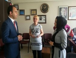 Kızıltepe’de girişimci kadına mikro kredi desteği