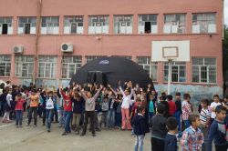 Hasankeyf köylerinde planetarium etkinliği