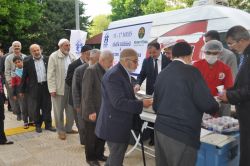 Gaziantep’te  Ahilik Haftası’nda pilav dağıtıldı