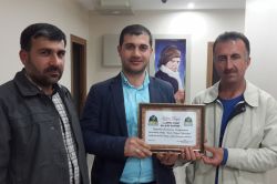 'Kutlu Doğum' etkinliklerine destek verenlere plaket