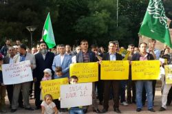 Mısır’daki idam kararları Midyat’ta protesto edildi