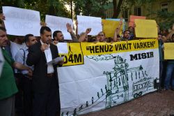 Şanlıurfa Viranşehir’den Muhammed Mursi’ye destek