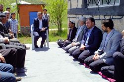 Hür Aday Sait Şahin, Sancak ve köylerini ziyareti