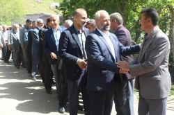 Aydın Gök’e köylülerden destek ve teveccüh