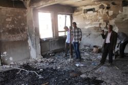 Suruç’ta İmam Hatip Lisesi ateşe verildi