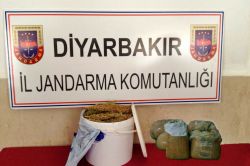 Diyarbakır’da 9 kilo uyuşturucu ele geçirildi