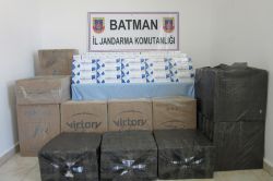 Batman’da 35 bin TL değerinde kaçak sigara ele geçirildi