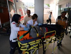 Adıyaman'da kamyonetin çarptığı kadın, ağır yaralandı