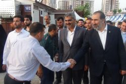 HÜDA PAR Genel Başkanından kermes ziyareti