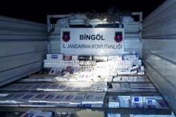 Bingöl’de kaçak sigara baskınları