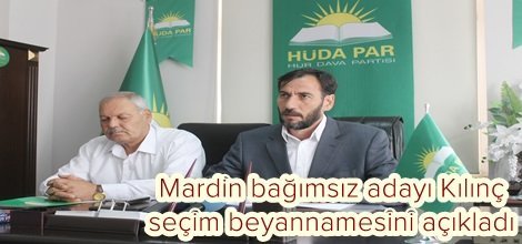 Mahmut Kılınç, 4 ana başlık altında seçim beyannamesini açıkladı