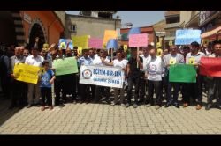 Çermik halkı darbeci Sisi’yi lanetledi