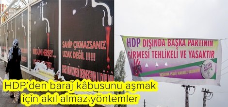 "HDP barajı aşmazsa sorumlusu oy vermeyenlerdir" tehdidi