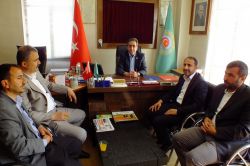 Said Şahin'in ziyaretlerine devam ediyor