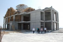 Adıyaman’ın en büyük camisinin inşaatı devam ediyor