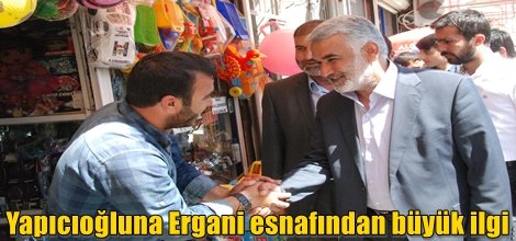 “Ergani esnafı her zaman yanınızda"