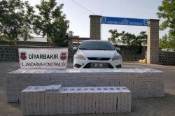 Diyarbakır’da 33 bin paket kaçak sigara ele geçirildi