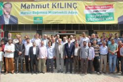 Mardin bağımsız adayı Kılınç Midyatlılarla buluştu