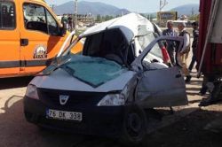 Doğubayazıt Sanayi Mahallesi’nde trafik kazası: 1 ölü video