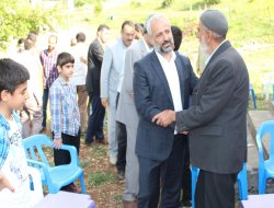 Aydin Gok gundên Êlihê ziyaret kir