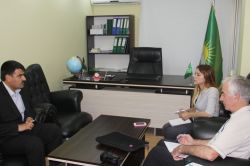 AGİT seçim gözlemcisinden HÜDA PAR’a ziyaret