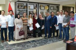 Batman Ticaret ve Sanayi Odası’nda sertifika töreni