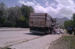 Van’da yaz günü kömür dağıtımı