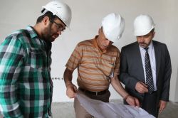 ASÜ’deki inşaat çalışmaları hızlandı