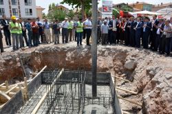 Modern pazar yerinin temeli atıldı