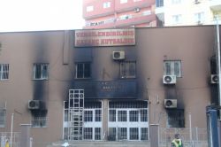 6-7 Ekim olaylarında yakılan Vergi Dairesi binası okul olacak