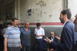 Kılınç, Mardin Sanayi Sitesi esnafını ziyaret etti