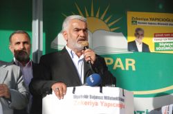 Zekeriya Yapıcıoğlu, Silvan'da sert konuştu