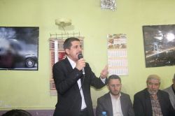 Bağımsız aday Mehdi Oğuz halkla buluştu