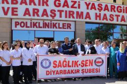 Sağlık Sen’den doktor öldürülmesine basın açıklamalı tepki