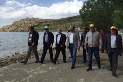 Tatvan'da Vangölü’ne kıyısı olan köylere 8 tane iskele yapılacak