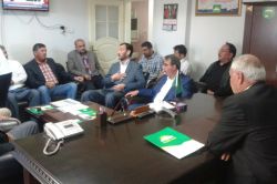 AK Parti’den HÜDA PAR’a geçmiş olsun ziyareti