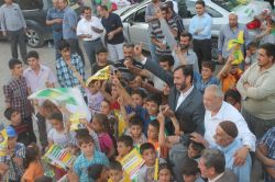 Mahmut Kılınç’ın konvoyuna büyük ilgi