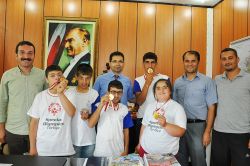 Batmalı öğrencilerden olimpiyattan başarısı