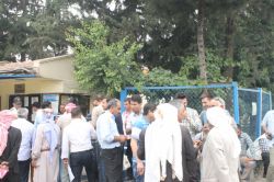 Desteklemeleri blokeli olan Şanlıuralı çiftçiler eylem yaptı