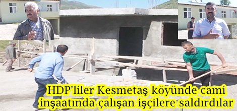 HDP’liler köylüleri açıkça tehdit ettiler video-foto