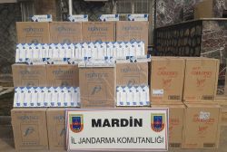 Mardin’de 4 milyon değerinde kaçak sigara ele geçirildi