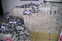 Batman’da  20 bin paket kaçak sigara ele geçirildi-foto