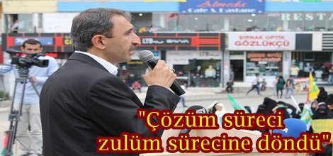 Şehzade Demir, "Çözüm süreci zulüm sürecine döndü"-foto